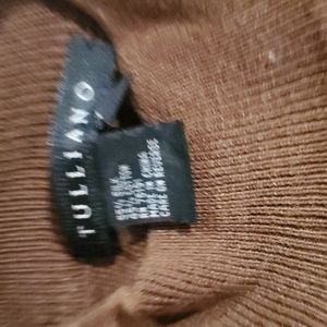 Silk and cotton mock turtle neck sweater